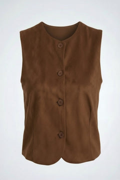 Gilet  scamosciato