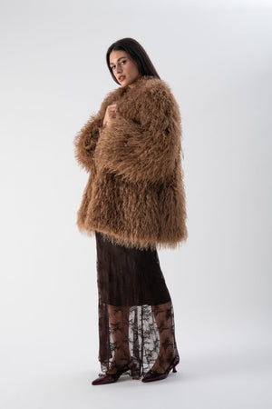 Eco-Pelliccia oversize