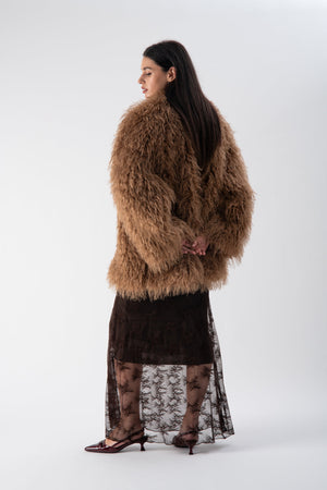Eco-Pelliccia oversize