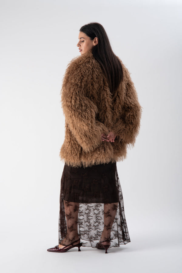 Eco-Pelliccia oversize