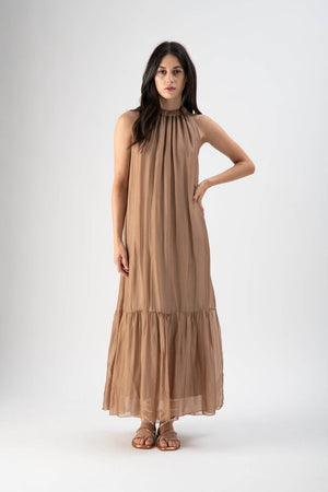 Abito con scollo arricciato - MND™