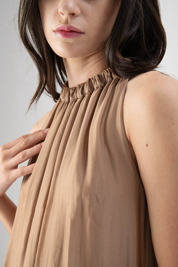 Abito con scollo arricciato - MND™