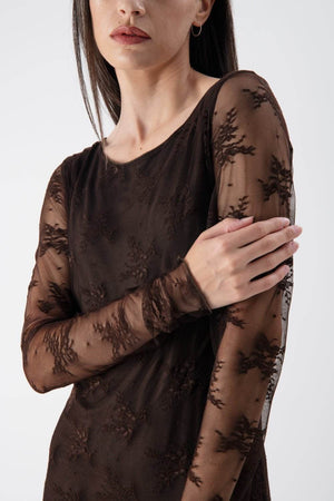 Abito lungo in pizzo - MND™