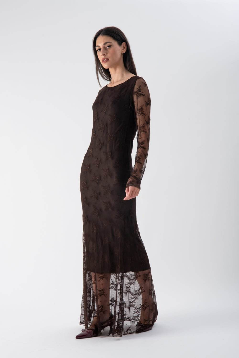 Abito lungo in pizzo - MND™