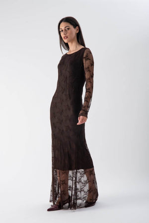 Abito lungo in pizzo - MND™