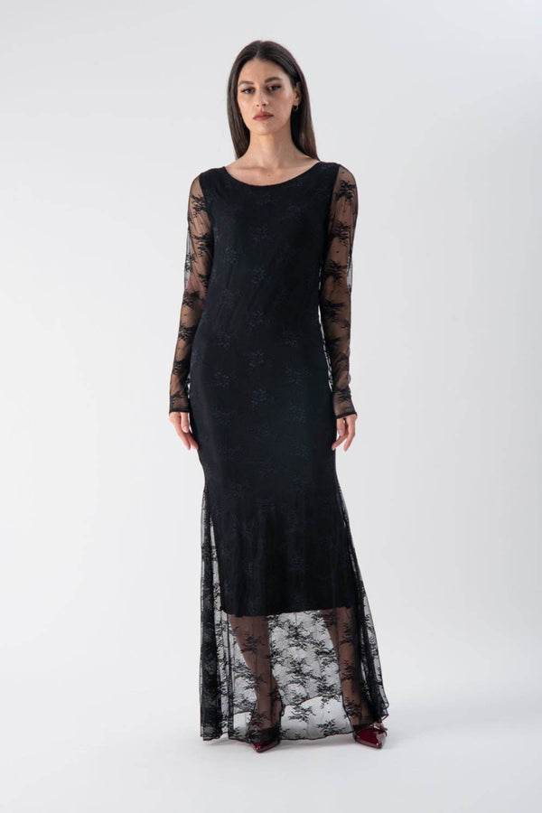 Abito lungo in pizzo - MND™
