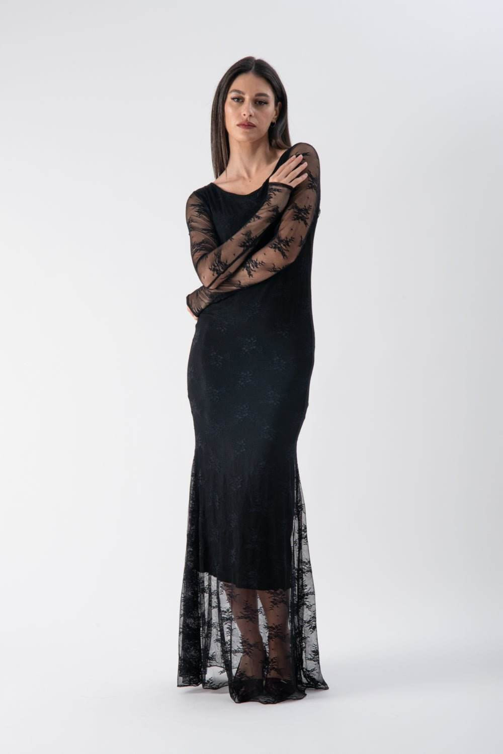 Abito lungo in pizzo - MND™