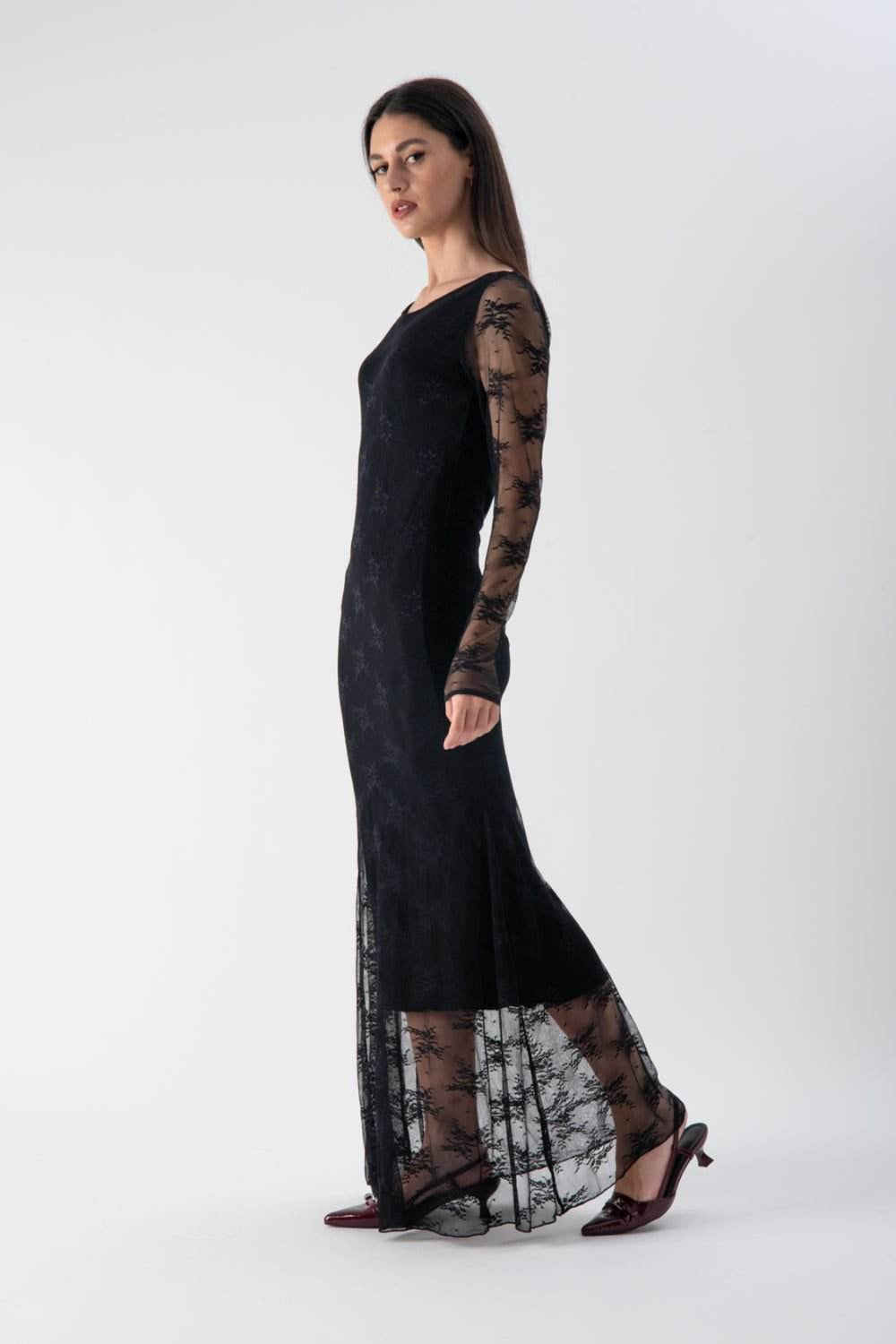 Abito lungo in pizzo - MND™