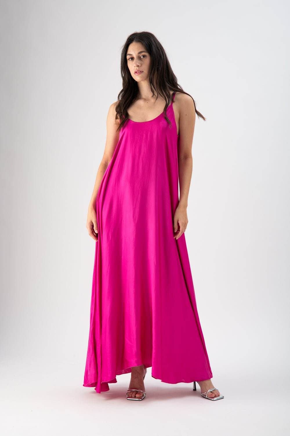 Abito lungo in viscosa - MND™