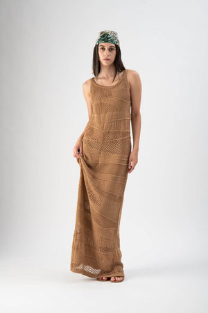 Abito lungo traforato - MND™