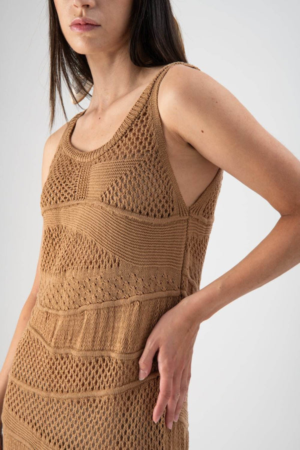 Abito lungo traforato - MND™