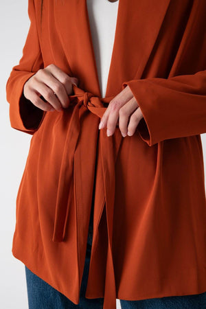 Blazer morbido con fusciacca - MND™