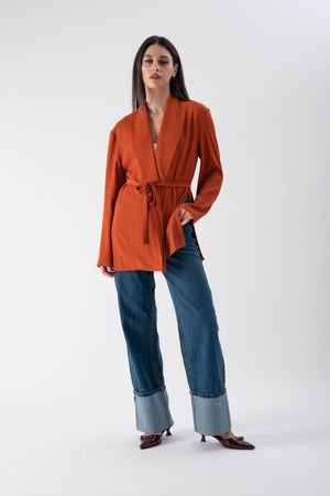 Blazer morbido con fusciacca - MND™