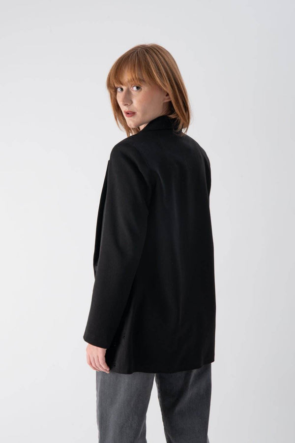 Blazer strutturato con piccoli strass - MND™