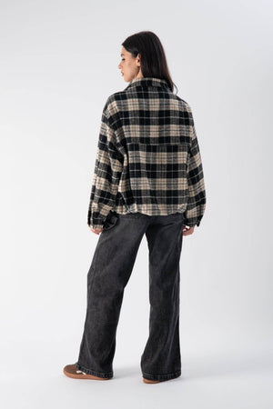 Bomber con fantasia a quadri - MND™