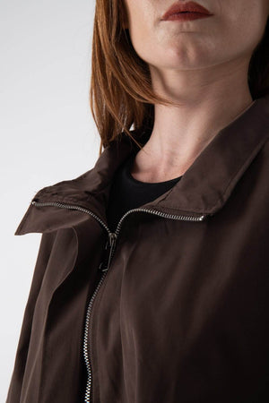 Bomber leggero con fondo arricciato - MND™