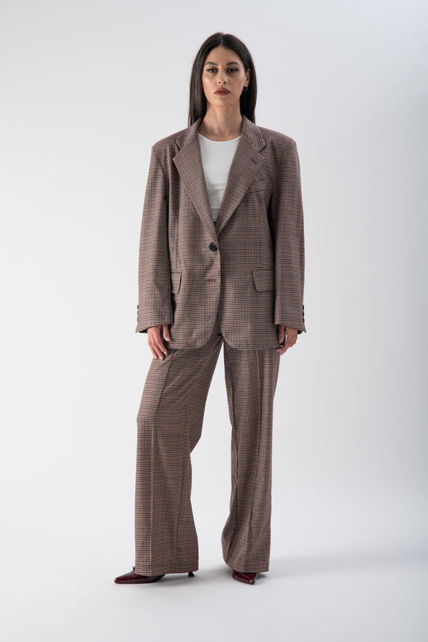 Coordinato con motivo a quadri - MND™