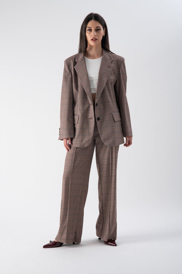 Coordinato con motivo a quadri - MND™