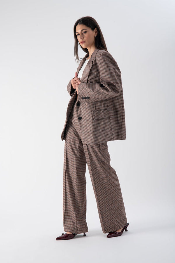 Coordinato con motivo a quadri - MND™