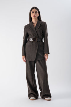 Coordinato oversize in ciniglia - MND™