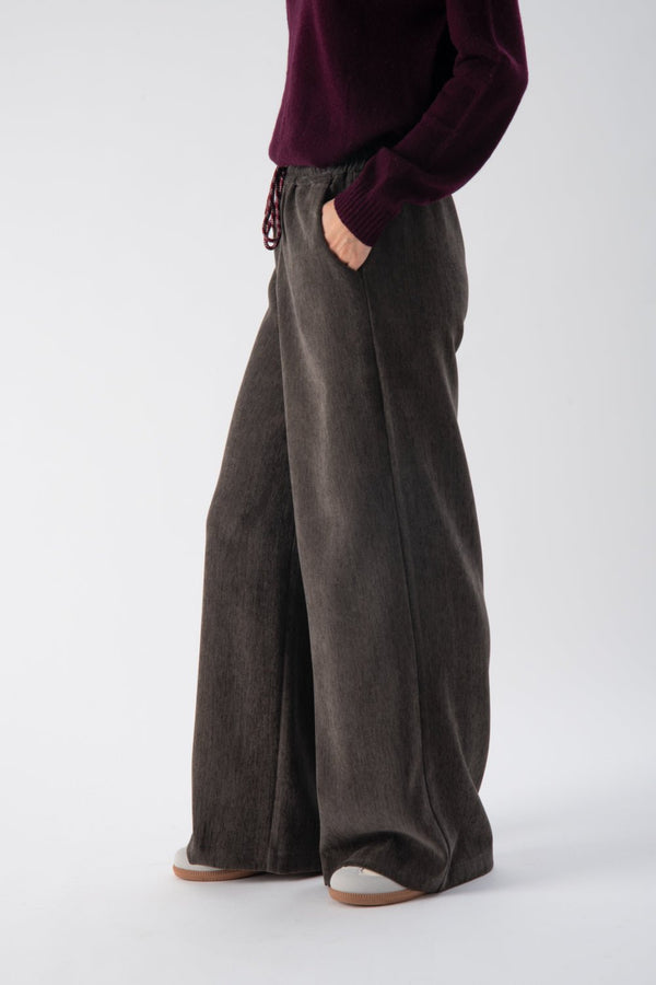 Coordinato oversize in ciniglia - MND™