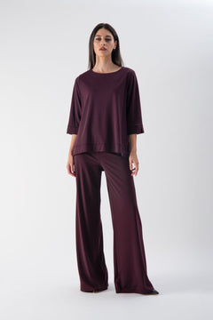 Coordinato soft touch vino - MND™