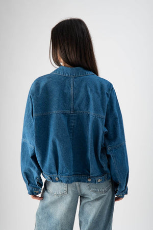 Giacca in denim oversize - MND™