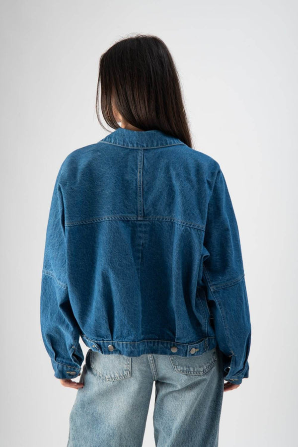 Giacca in denim oversize - MND™