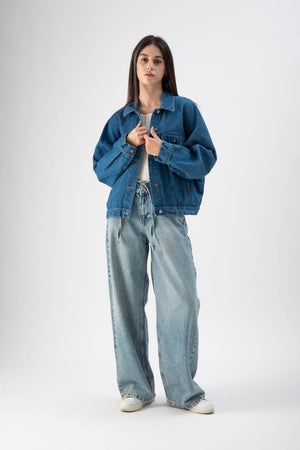 Giacca in denim oversize - MND™