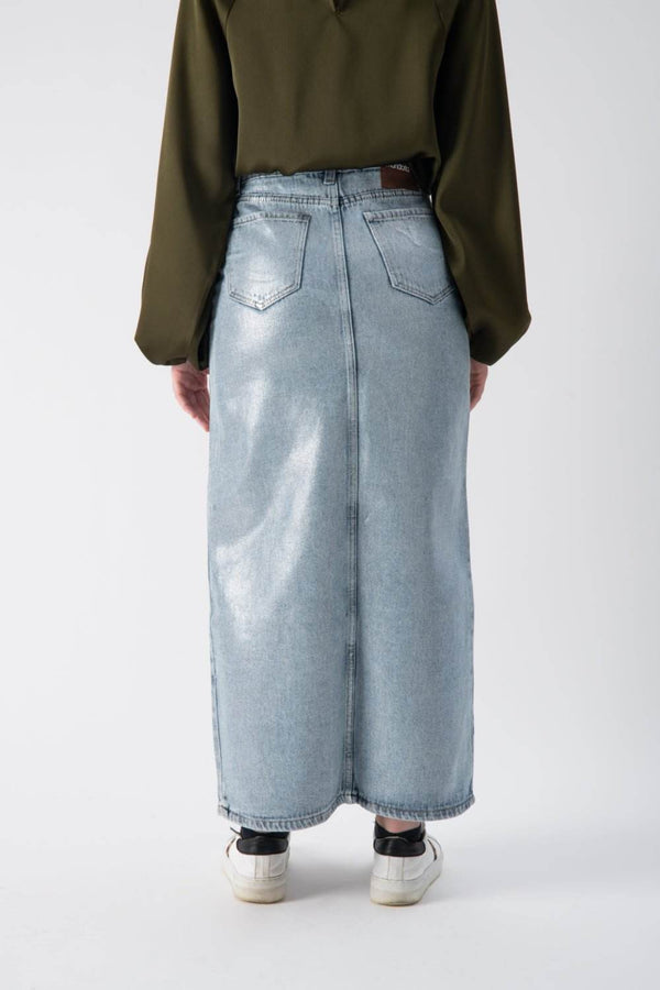 Gonna lunga in denim - MND™