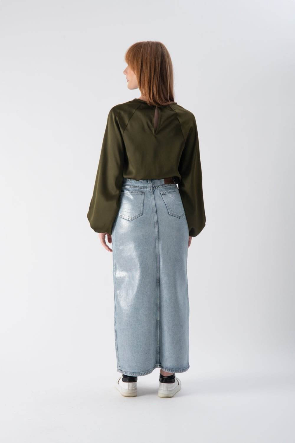 Gonna lunga in denim - MND™