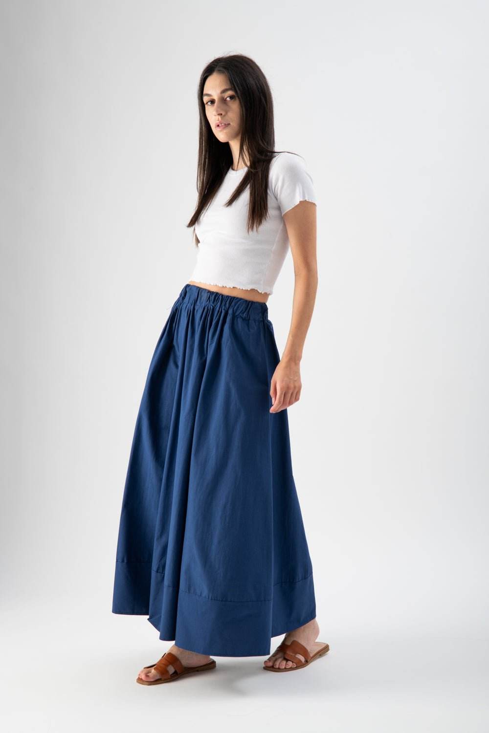 Gonna lunga in popeline - MND™