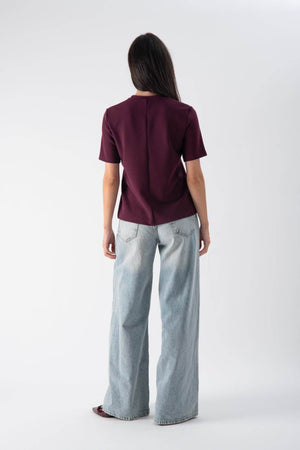 Jeans a gamba larga con cinque tasche - MND™