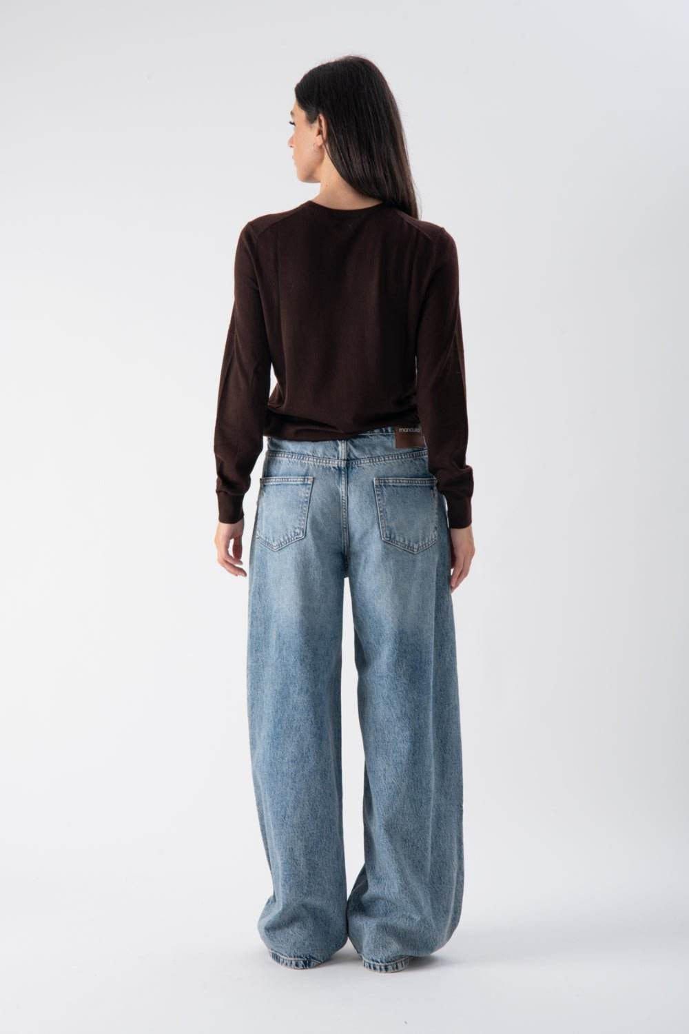 Jeans ampi con laccio in vita - MND™