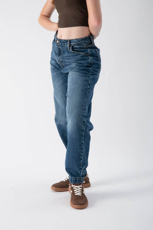 Jeans baloon con cucitura - MND™