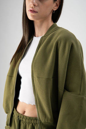 Jumpsuit coordinata over con zip - MND™