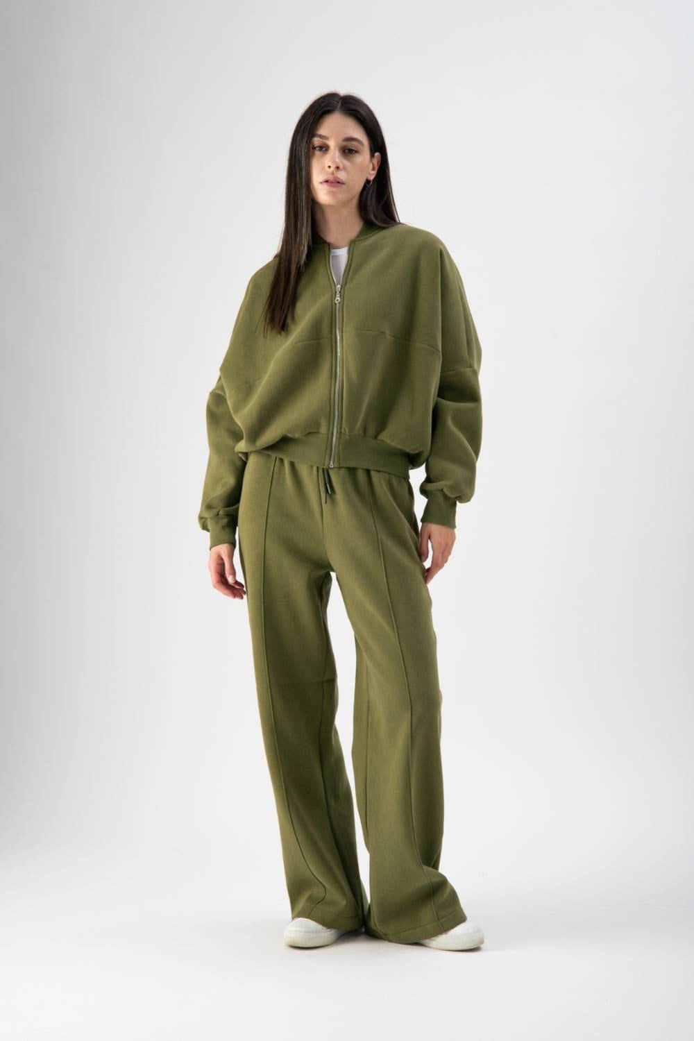 Jumpsuit coordinata over con zip - MND™