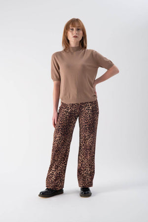 Maglia a mezzo collo con maniche corte - MND™