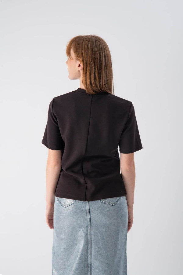 Maglia strutturata a mezze maniche - MND™