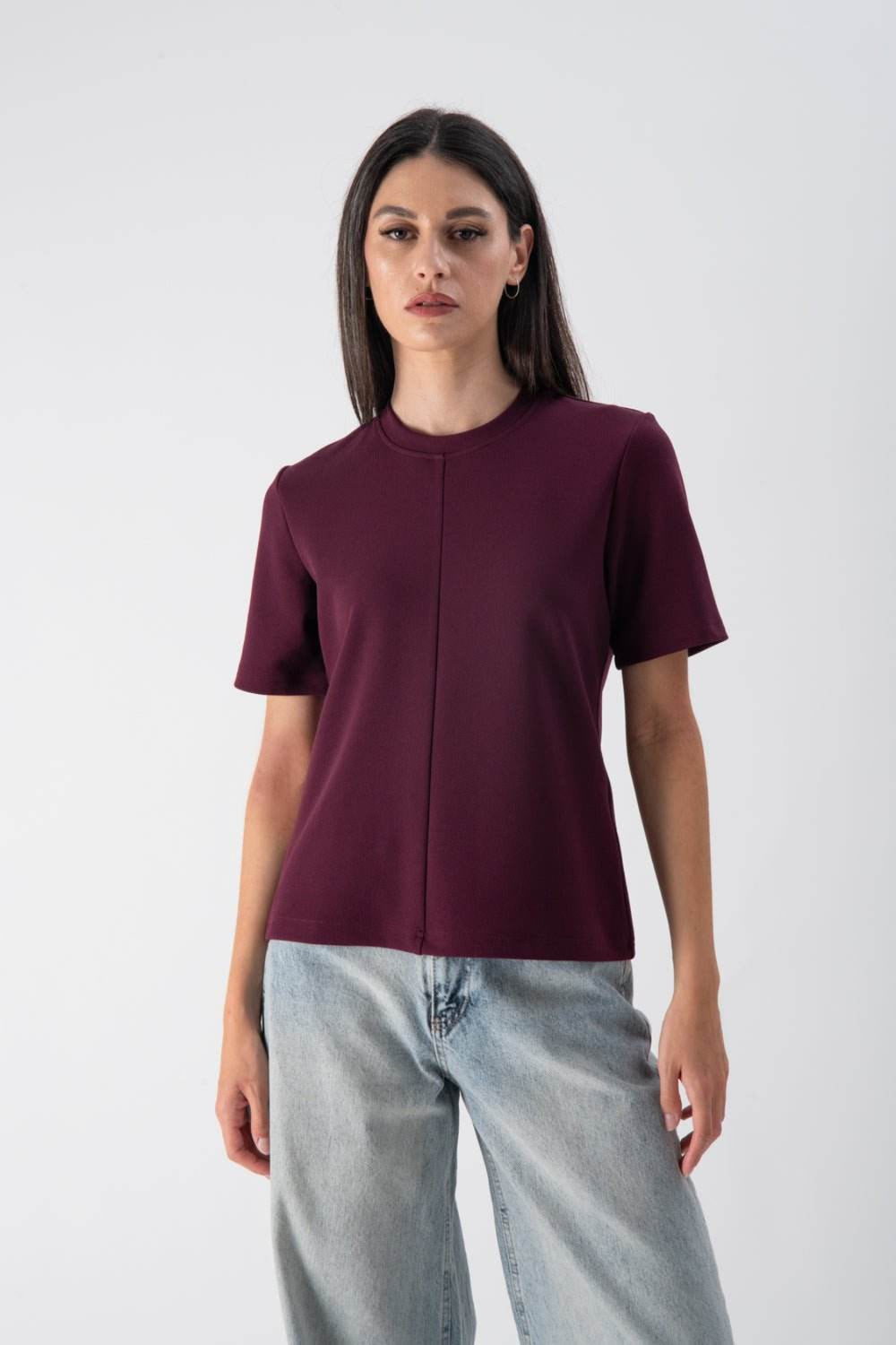 Maglia strutturata a mezze maniche - MND™