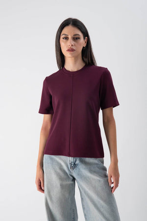 Maglia strutturata a mezze maniche - MND™