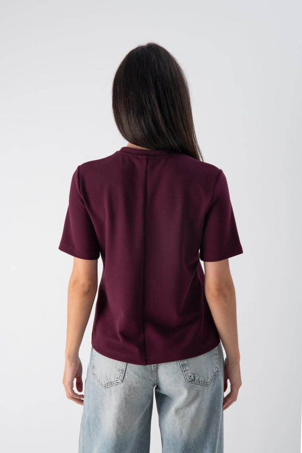 Maglia strutturata a mezze maniche - MND™