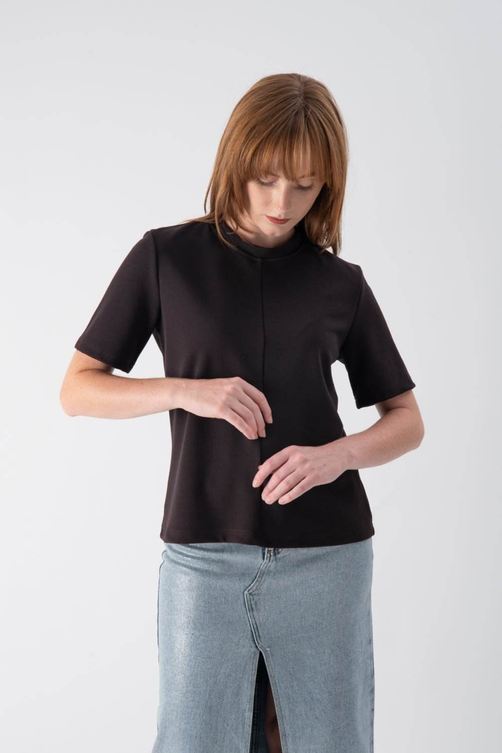 Maglia strutturata a mezze maniche - MND™