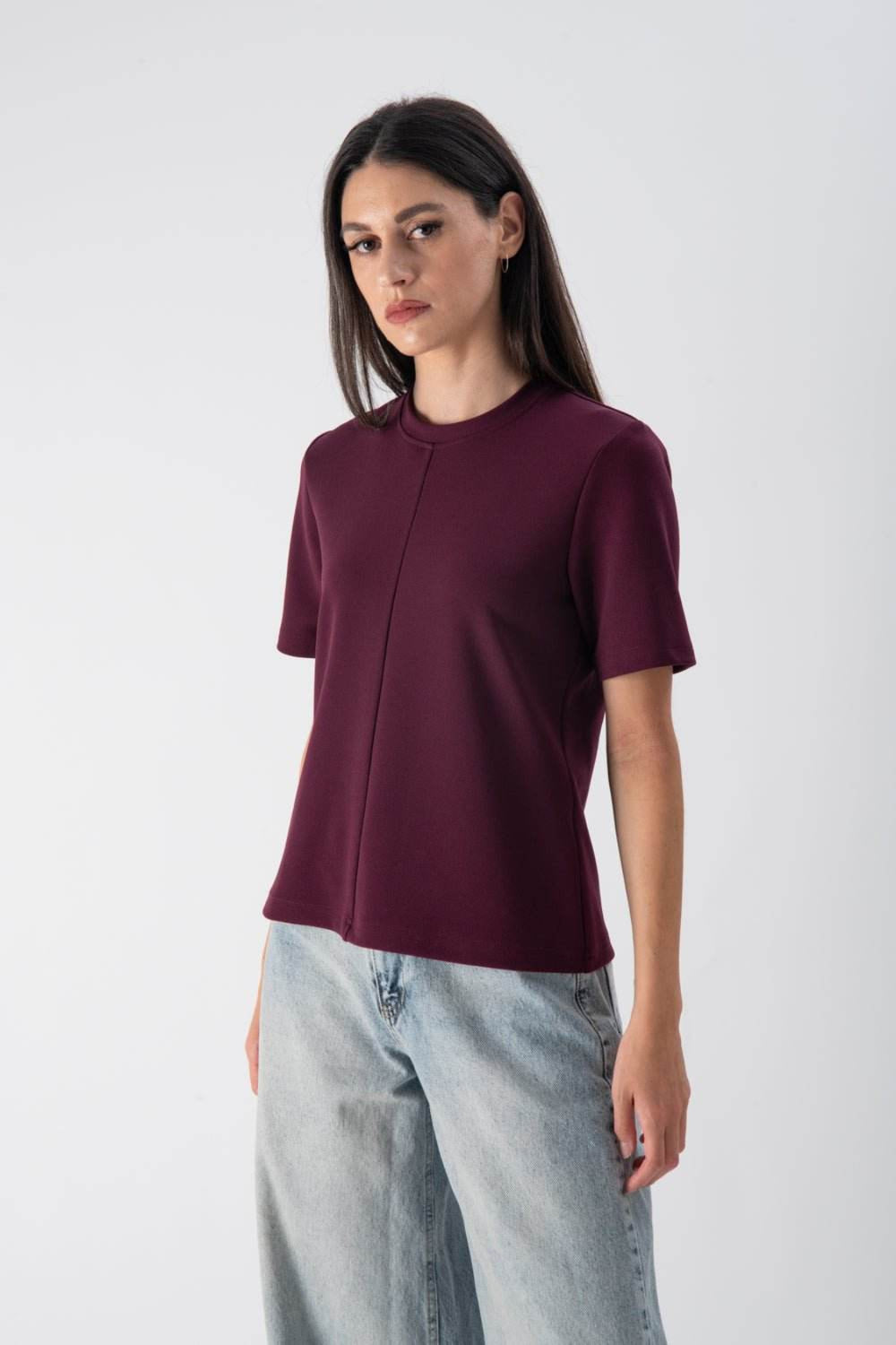 Maglia strutturata a mezze maniche - MND™