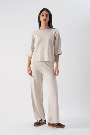 Pantalone morbido a gamba dritta - MND™