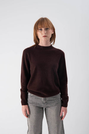 Maglione a mezzo collo in misto cashmere - MND™