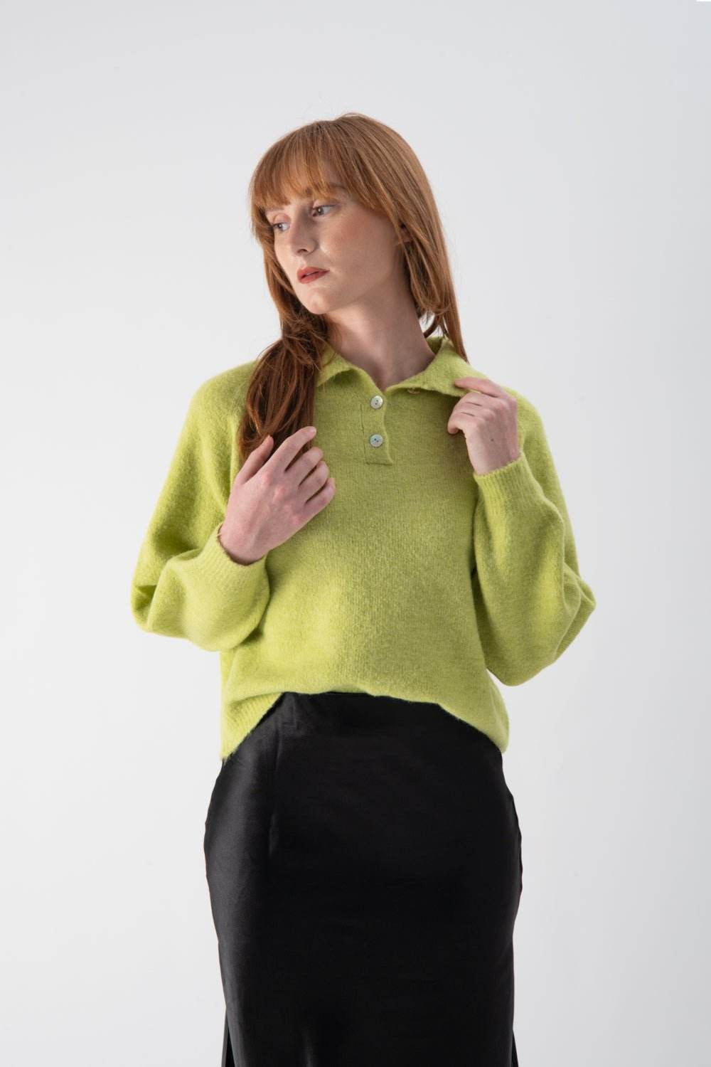 Maglione a polo softness - MND™