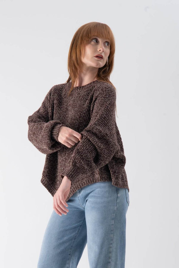 Maglione oversize a girocollo - MND™