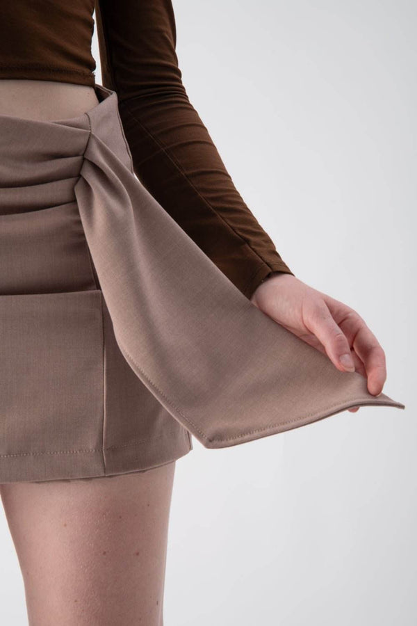 Minigonna pantaloncino in viscosa - MND™