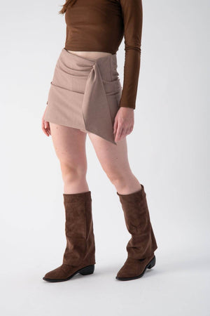 Minigonna pantaloncino in viscosa - MND™